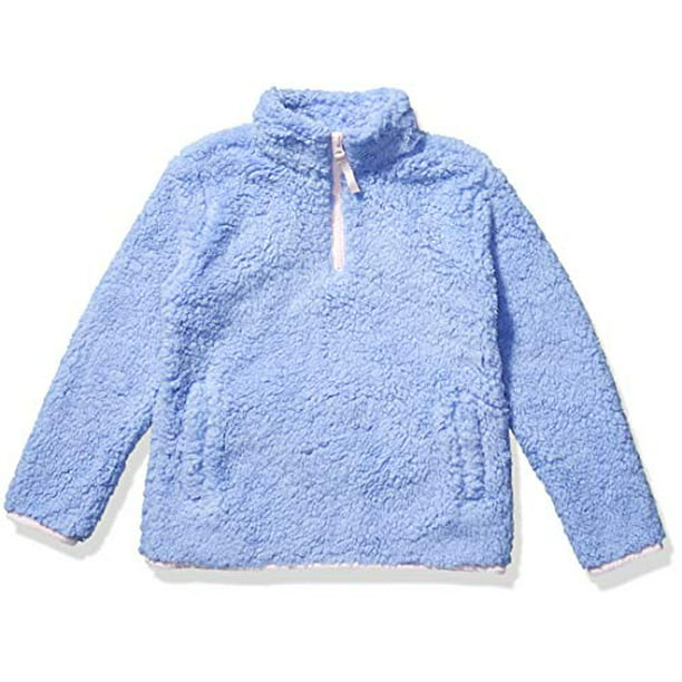 Essentials Girls Quarter-Zip Polar Fleece Jacket